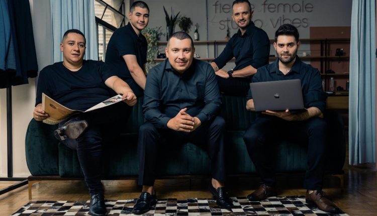 Bruno Garavelo - Gestor de Audiovisual, Matheus Garavelo - Gestor de Imprensa, Marcelo Calone - CEO do Grupo CALONE® e Gestor de Marca, Danilo Alves - Gestor de Eventos e Brandon Fogolin - Gestor de Tecnologia - Foto divulgação