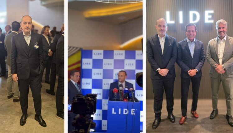 Kleber Almeida | CEO do Grupo SOGNO, Evento LIDE com Edinho Silva, presidente nacional do PT, Kleber Almeida, João Dória e Miguel Dante Machado